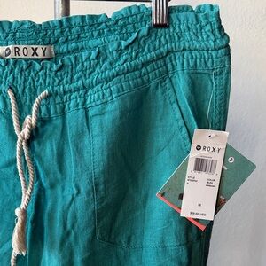 NWT Roxy Linen Lounge Pants Size Medium